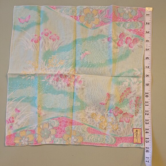 Vintage Japanese Handkerchiefs - Picture 2 of 3